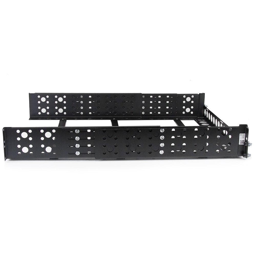 STARTECH.COM 2 HE Universal Server Rack Schienen - TAA-konforme Server Montageschienen mit einstellbarer Tiefe 48,26cm 19Zoll