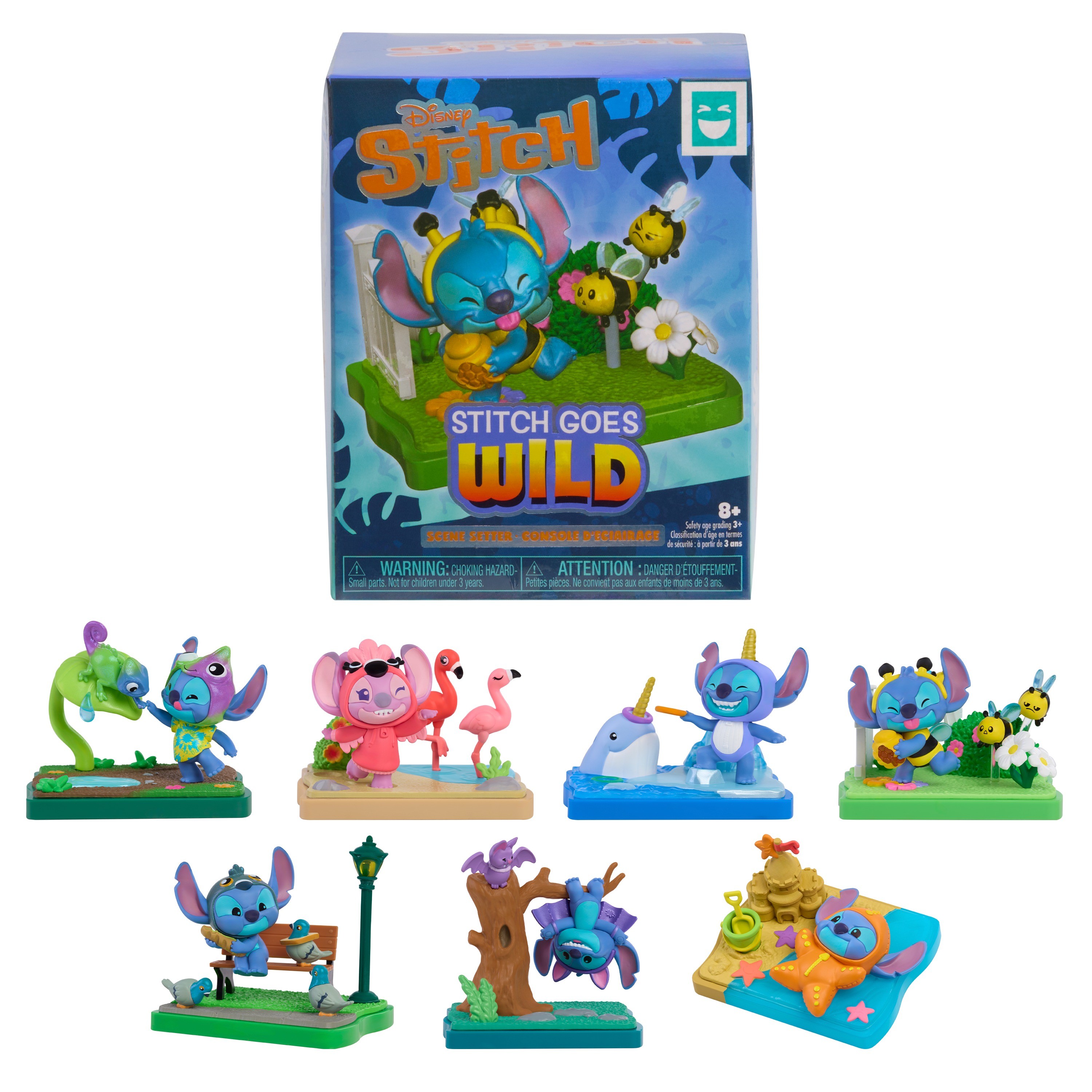 Disney Stitch Goes Wild Collectible Figures, Spielfigur