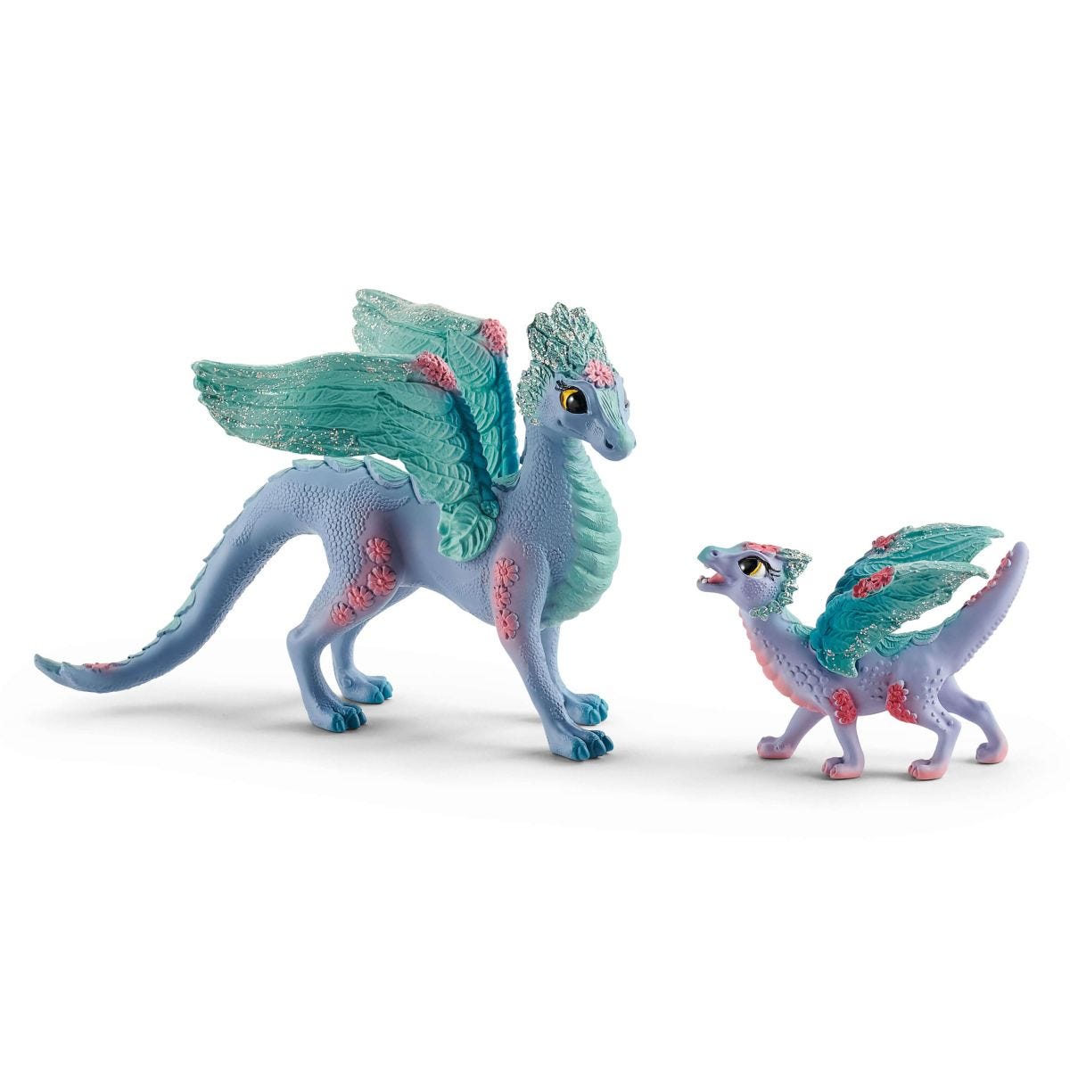 Bayala Blütendrache und Baby, Spielfigur