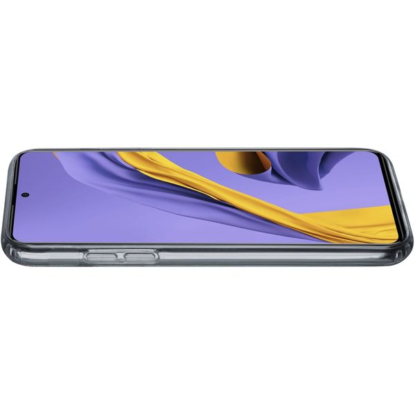 Cellularline Clear Duo für Samsung Galaxy A51, weiß