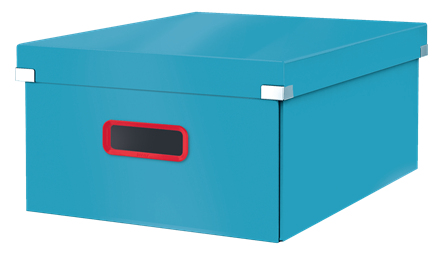 LEITZ Click & Store Cosy Aufbewahrungsbox 32,0 l blau 36,9 x 48,2 x 20,0 cm, 1 St.