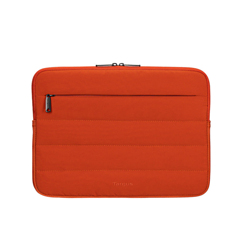TARGUS PUFFER SLEEVE 13-14IN RUST ORANGE