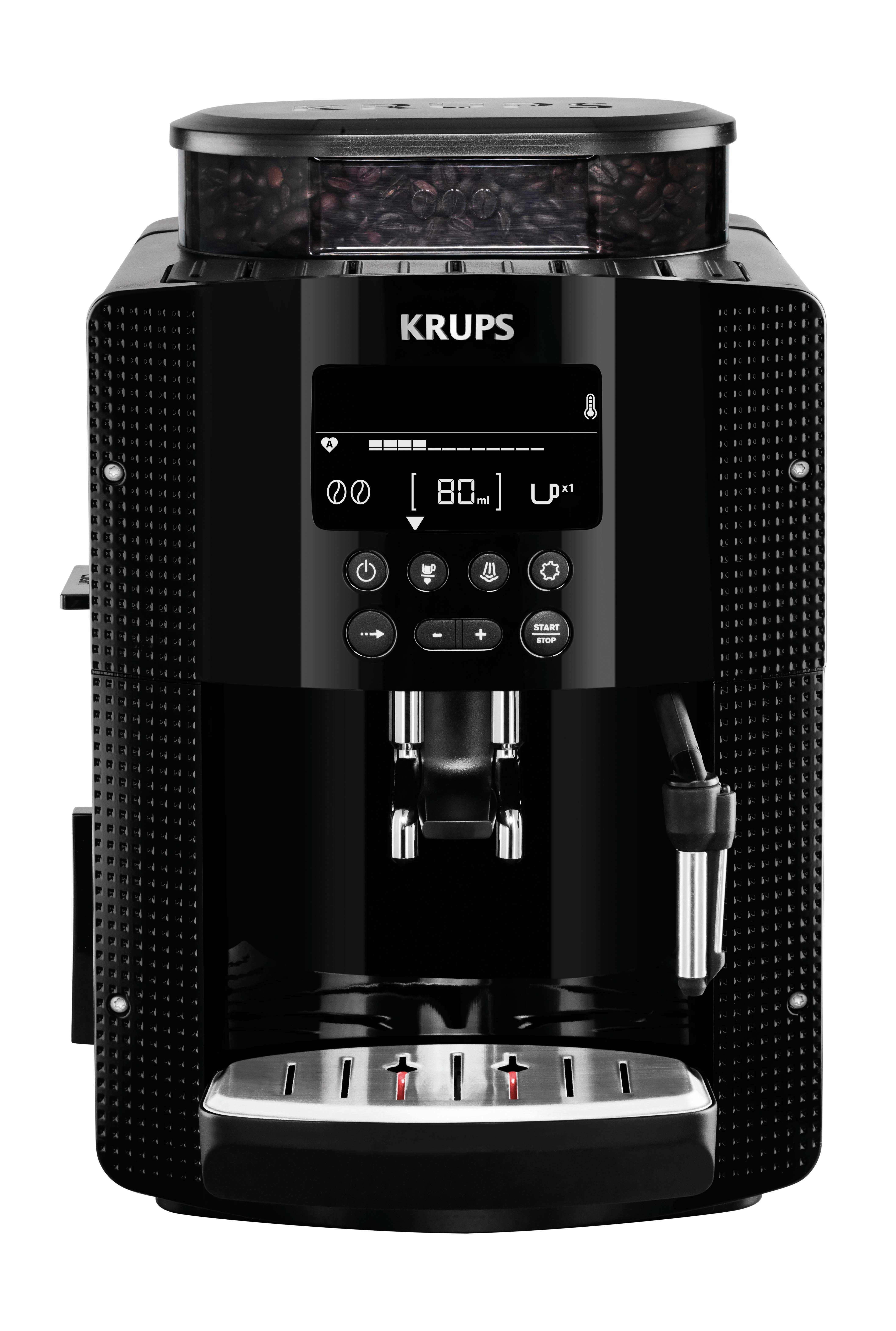 KRUPS EA8150 Kaffeevollautomat schwarz