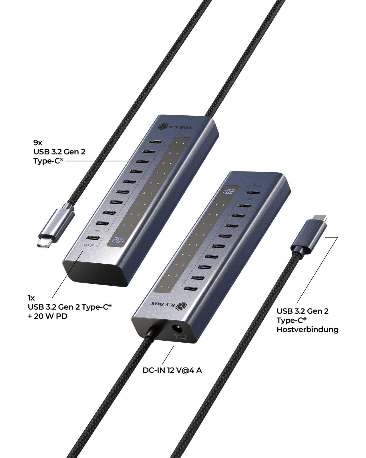 IB-HUB1450-C31, USB-Hub