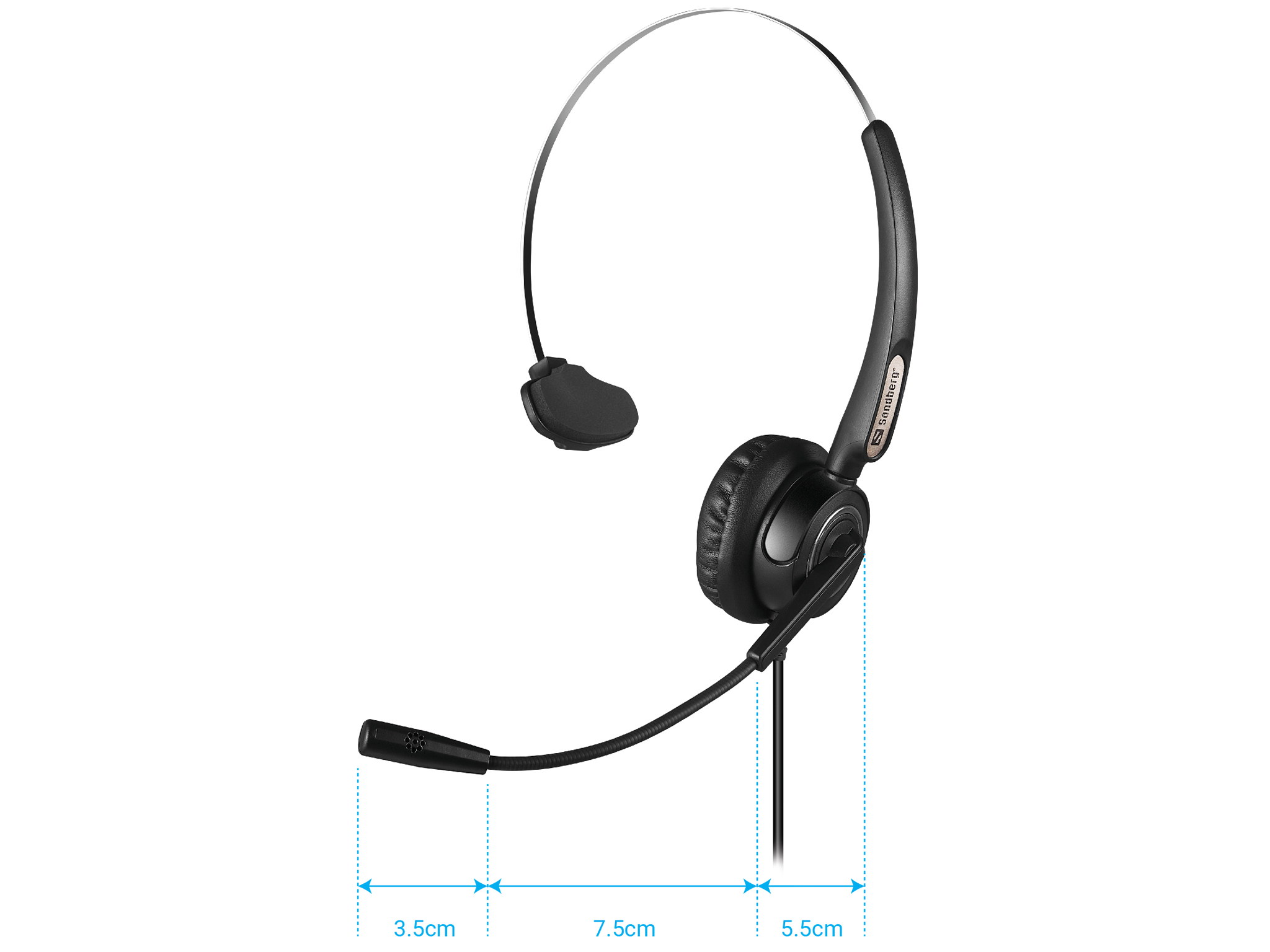 SANDBERG USB Office Headset Pro Mono