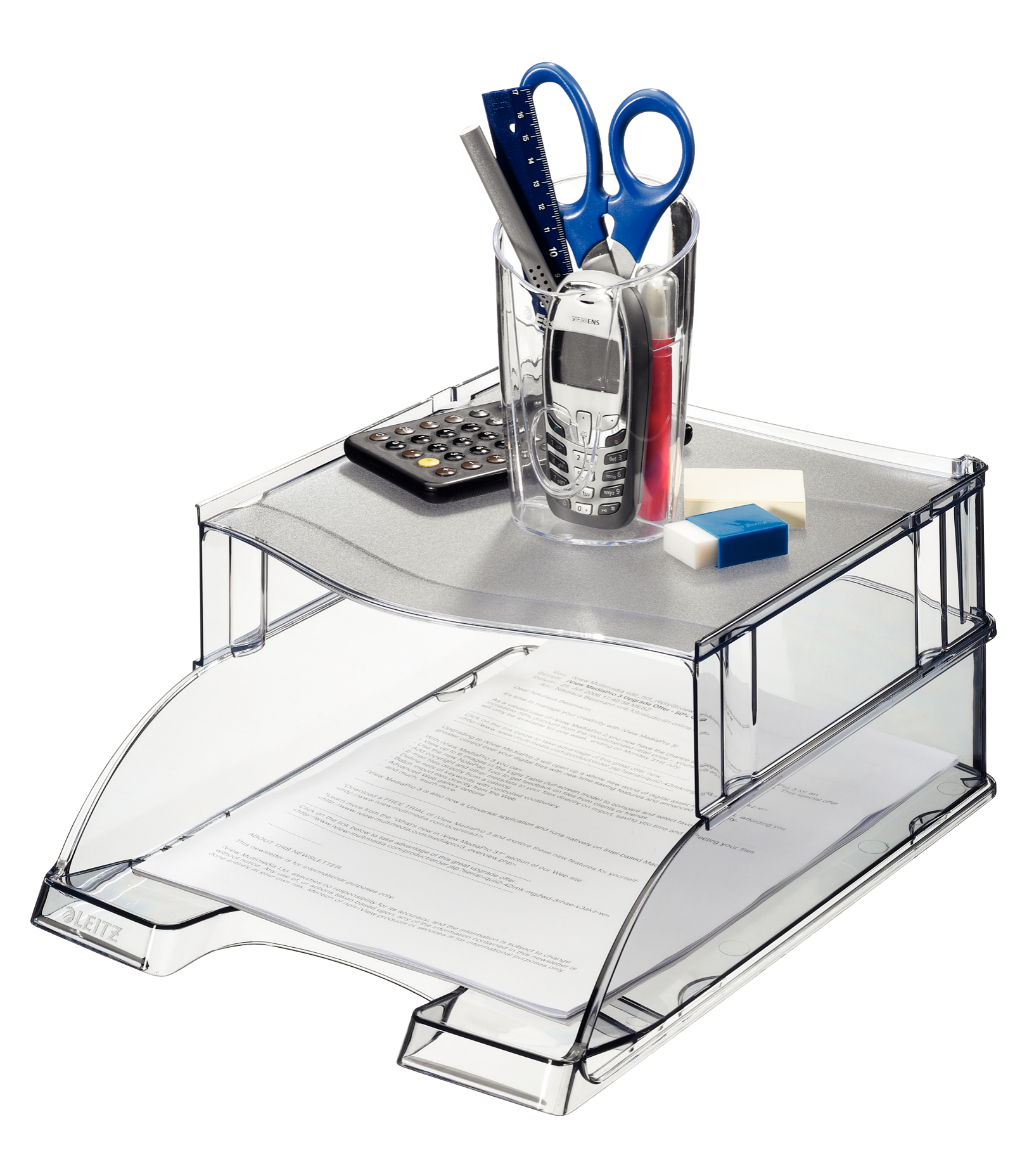 LEITZ Distanzhalter für Briefablage Plus transparent, 1 St.