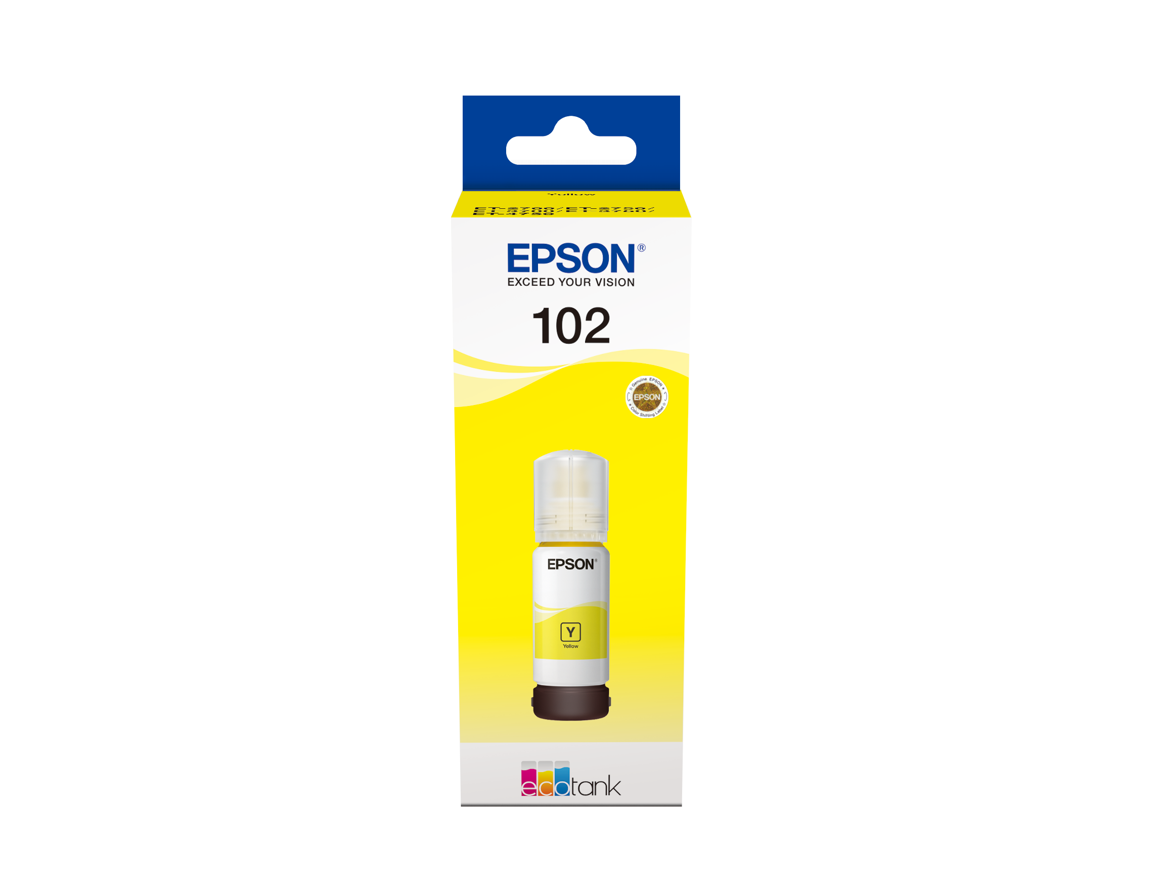 EPSON 102/T03R44 gelb Tintenflasche