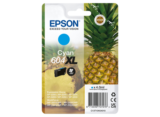 EPSON 604XL/T10H24 (Ananas) cyan Druckerpatrone