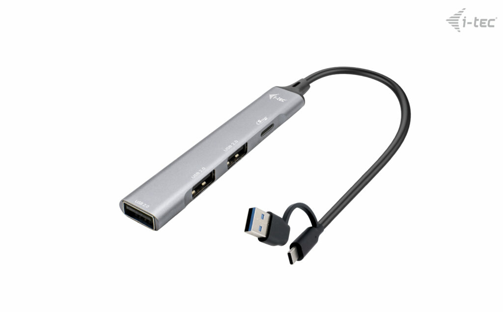 I-TEC USB-A/USB-C 4 PORT HUB 1X USB-C 3.1+3X USB 2.0