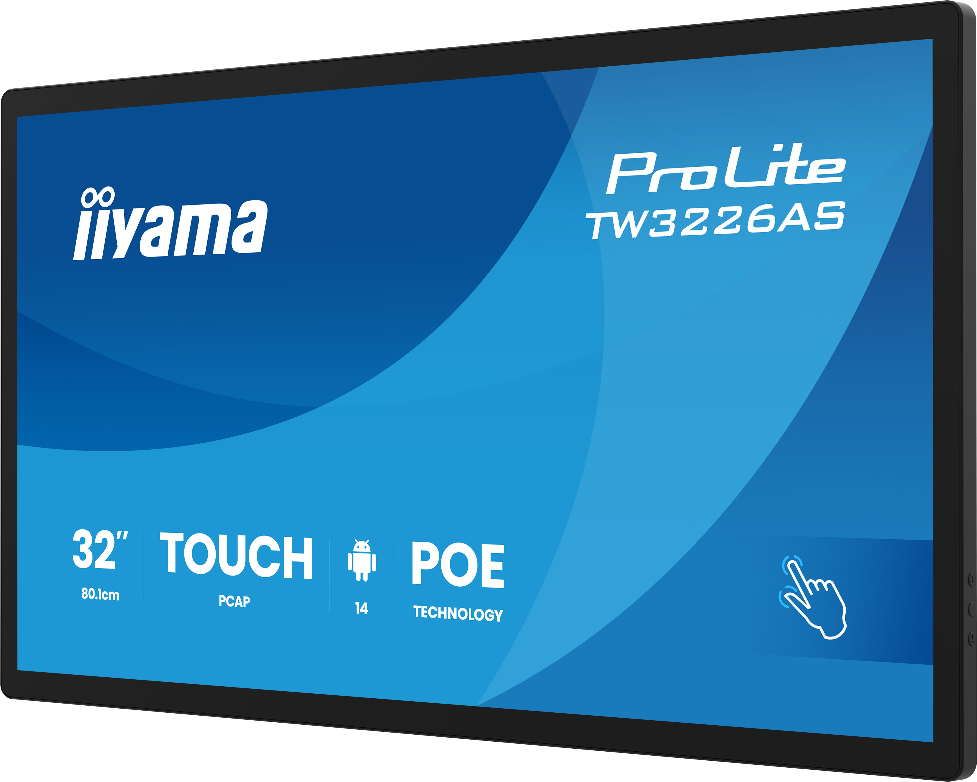 IIYAMA 80,1cm (31,5) TW3226AS-B3P 16:9 M-Touch M-HDMI Andr.