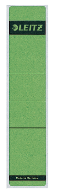LEITZ Ordneretiketten 1643 grün für 5,2 cm Rückenbreite, 10 St.