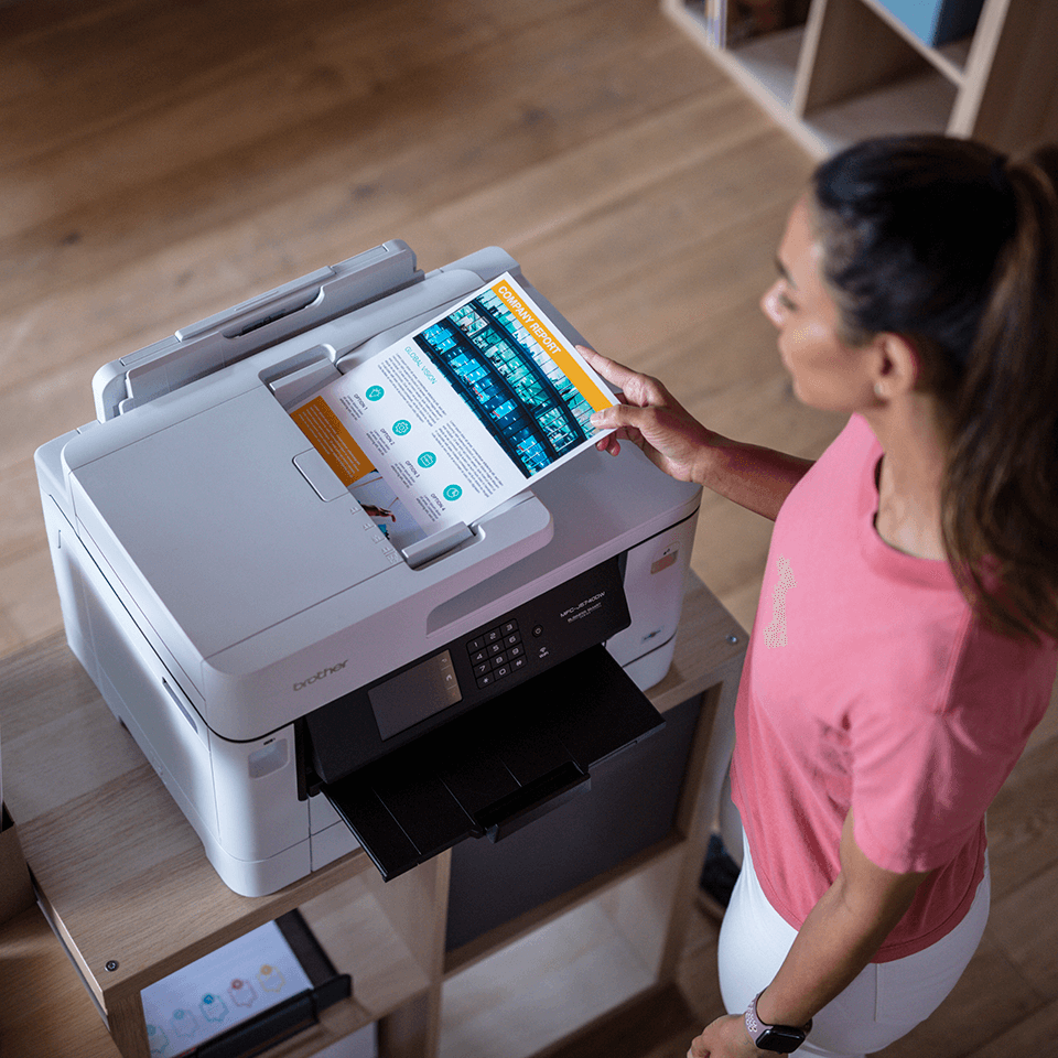 brother MFC-J5740DW 4 in 1 Tintenstrahl-Multifunktionsdrucker grau