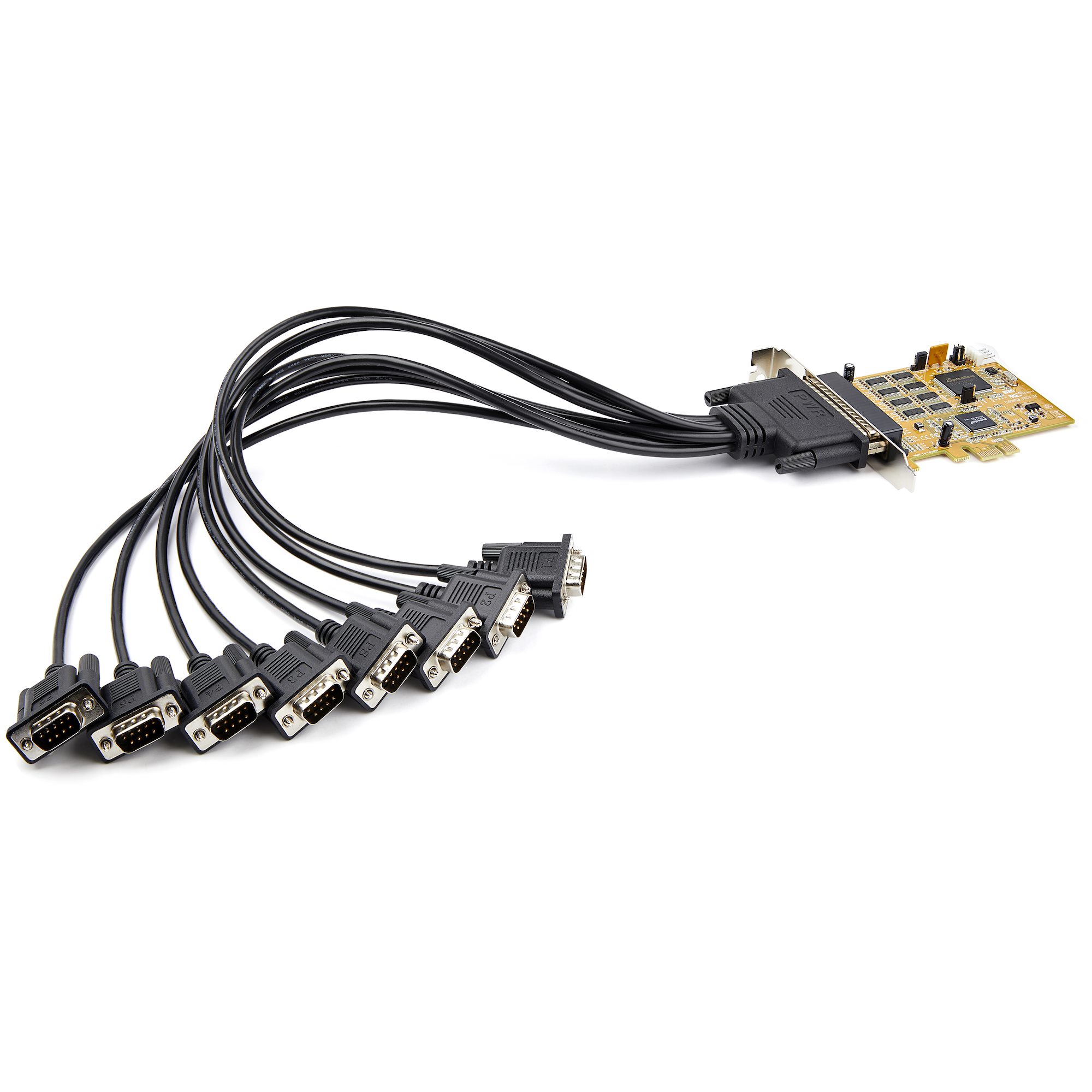8-PORT PCI EXPRESS RS232 CARD ADAPTER CARD - PCIE TO SERIAL