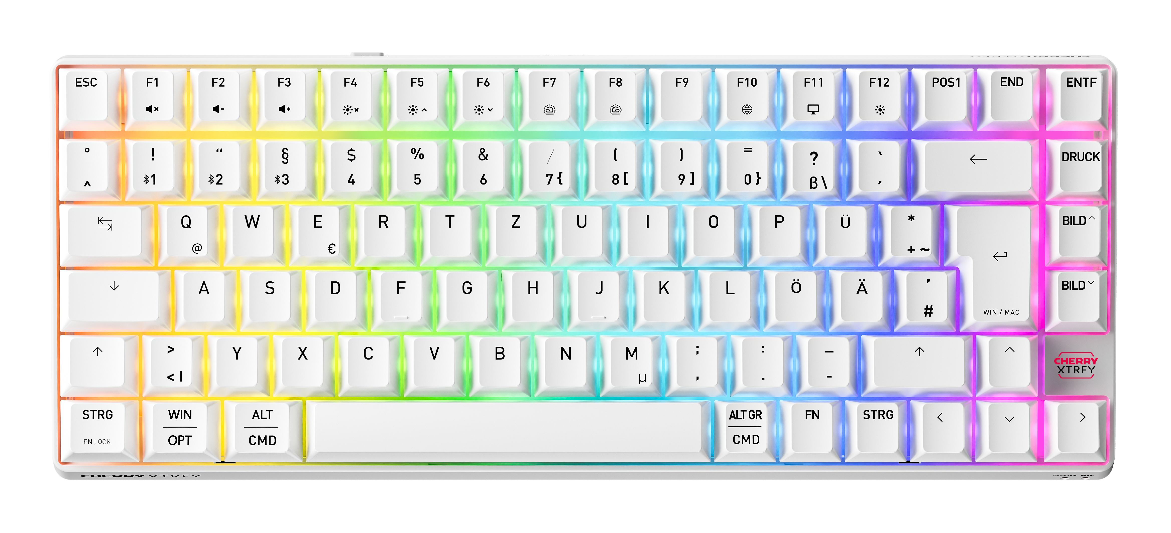 K33 COMPACT FS WIRELESS KEYBOARD WHITE GERMANY