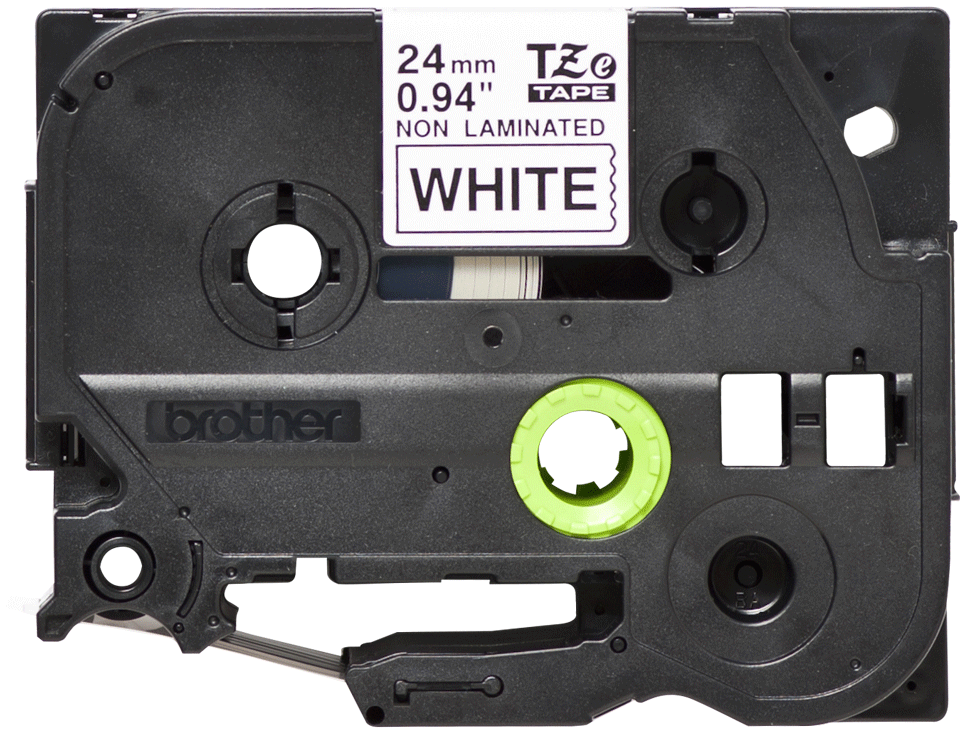 TZE-N251 NON LAM. TAPE 24 MM 8 M BLACK ON WHITE