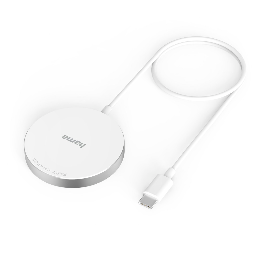 hama MagCharge FC15 Induktive Ladestation weiß, 15 Watt