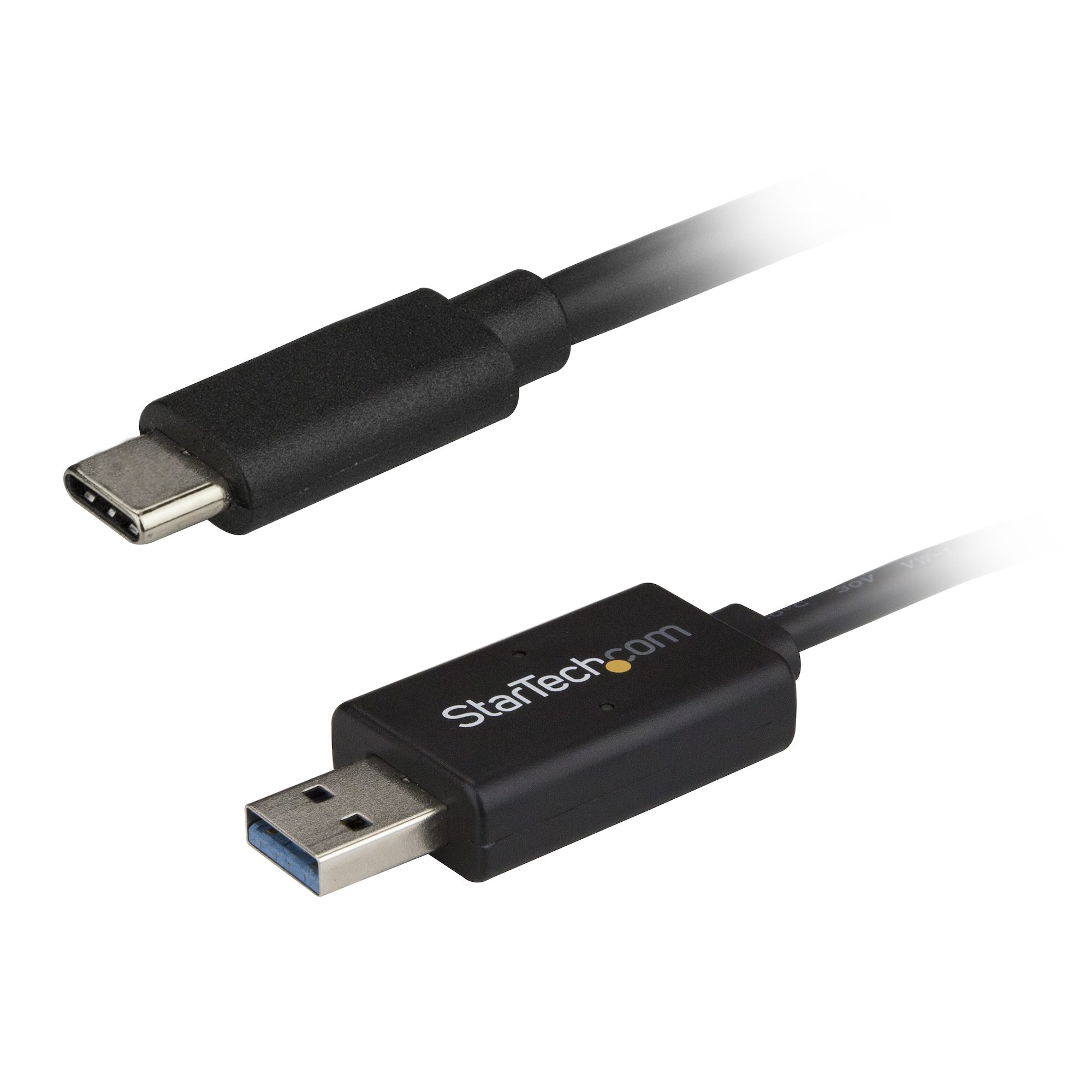 STARTECH.COM USB-C auf USB Datentransferkabel für Mac und Windows - USB 3.0 - USB C Datenkabel / Linkkabel - USB Type C Kabel