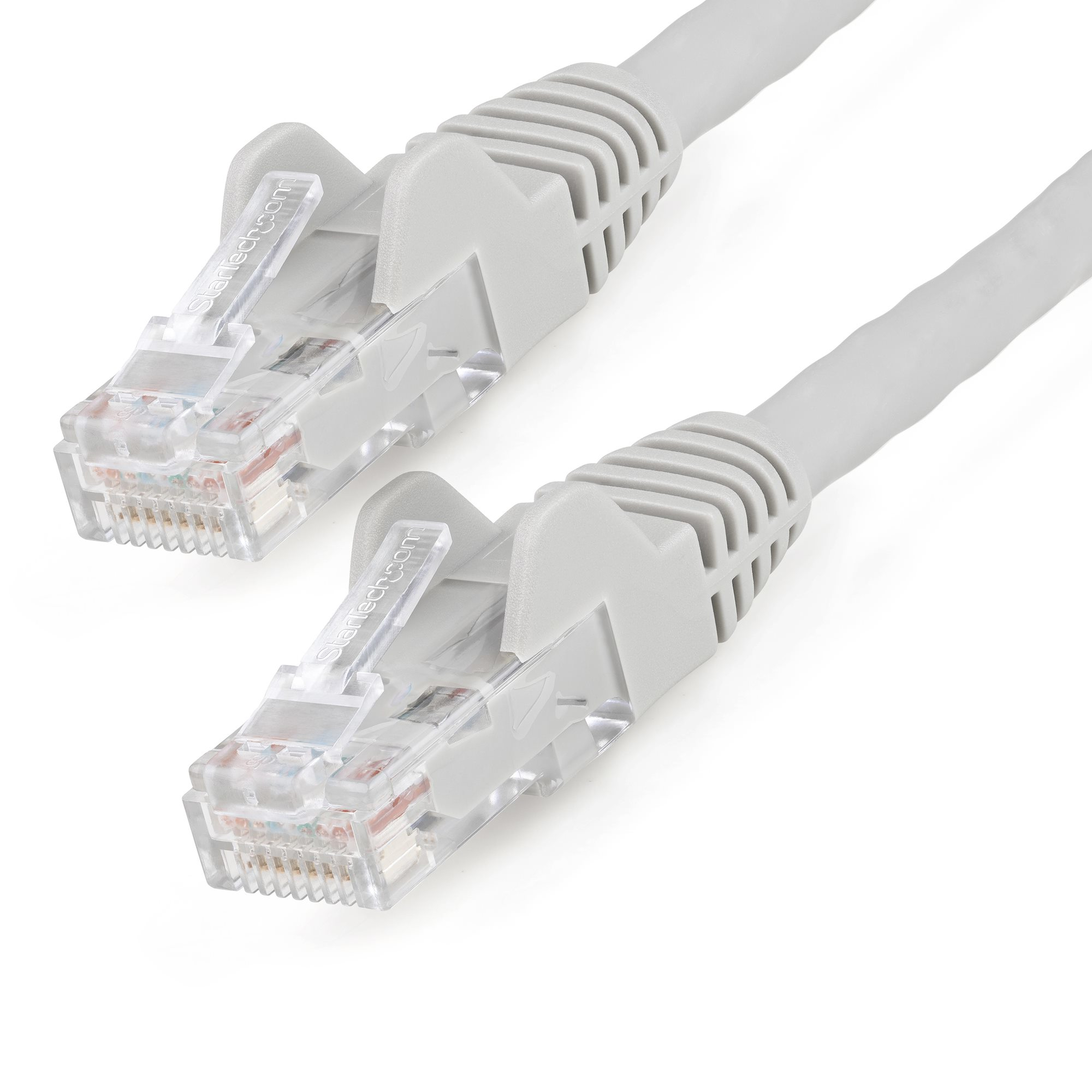 STARTECH.COM StarTech.com 10m LSZH CAT6 Ethernet Cable - 10 Gigabit 100W PoE RJ45 UTP Network Patch Cord Snagless - Grey ETL