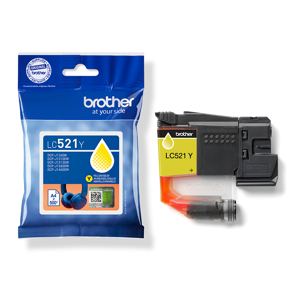 brother LC-521Y gelb Druckerpatrone