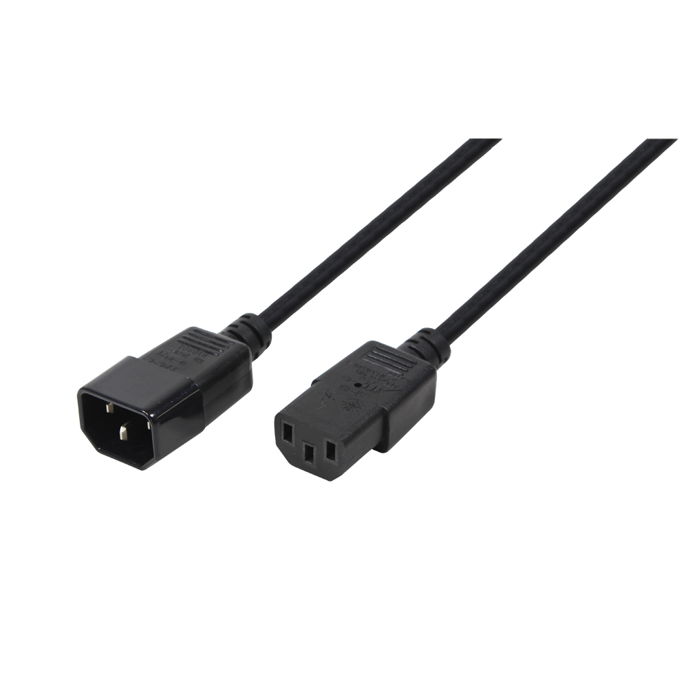 Logilink Power Cord Extension, IEC MF, 180m