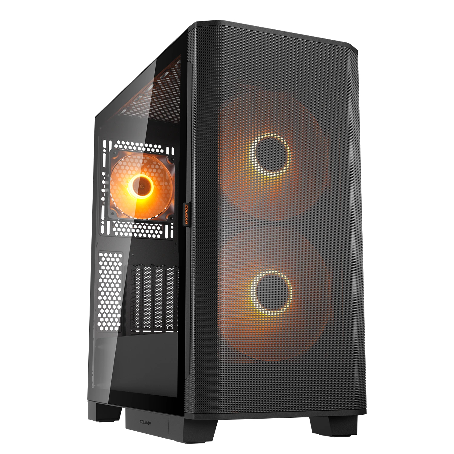 COUGAR Gehäuse Midi-Tower Airface FLO, ARGB, Schwarz