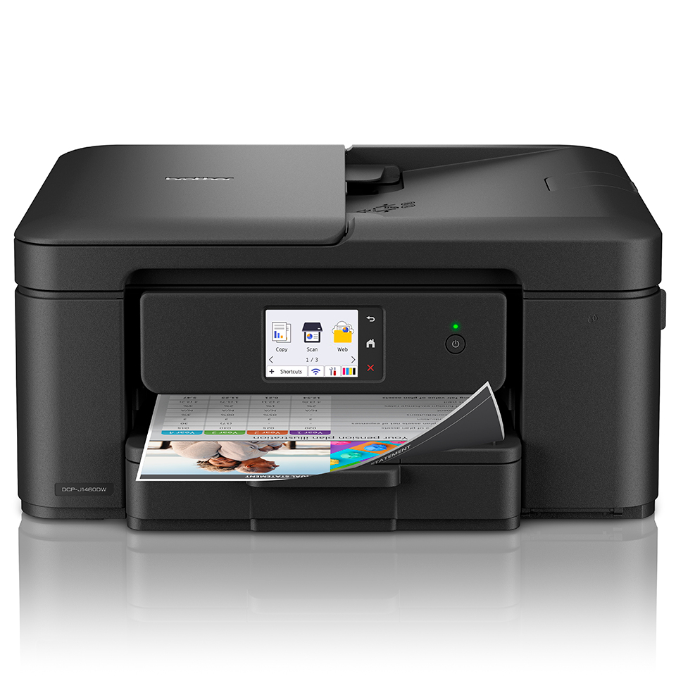 brother DCP-J1460DW 3 in 1 Tintenstrahl-Multifunktionsdrucker schwarz
