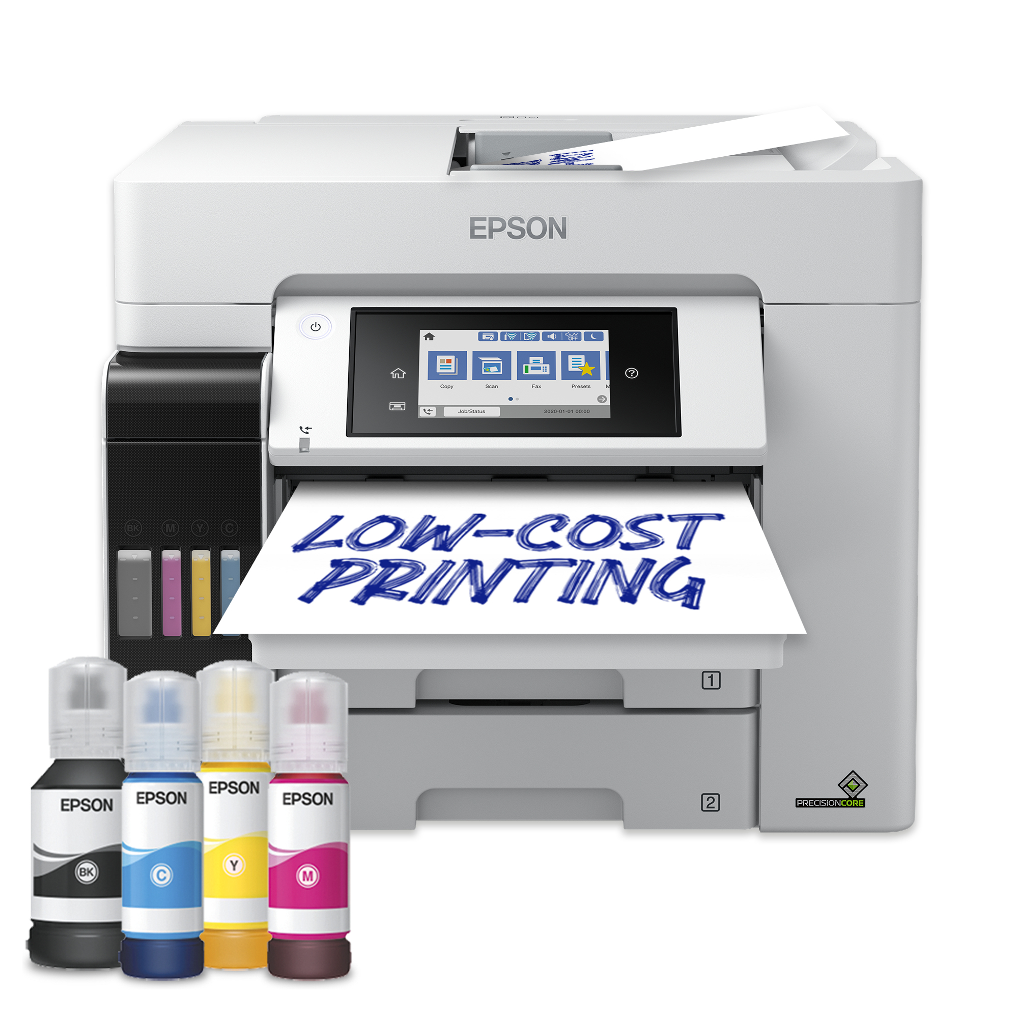 EPSON EcoTank Pro ET-5885 MFP colour inkjet ITS A4 25ppm Print 250sheets USB LAN Wi-Fi NFC