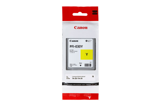 Patrone Canon PFI-030Y yellow