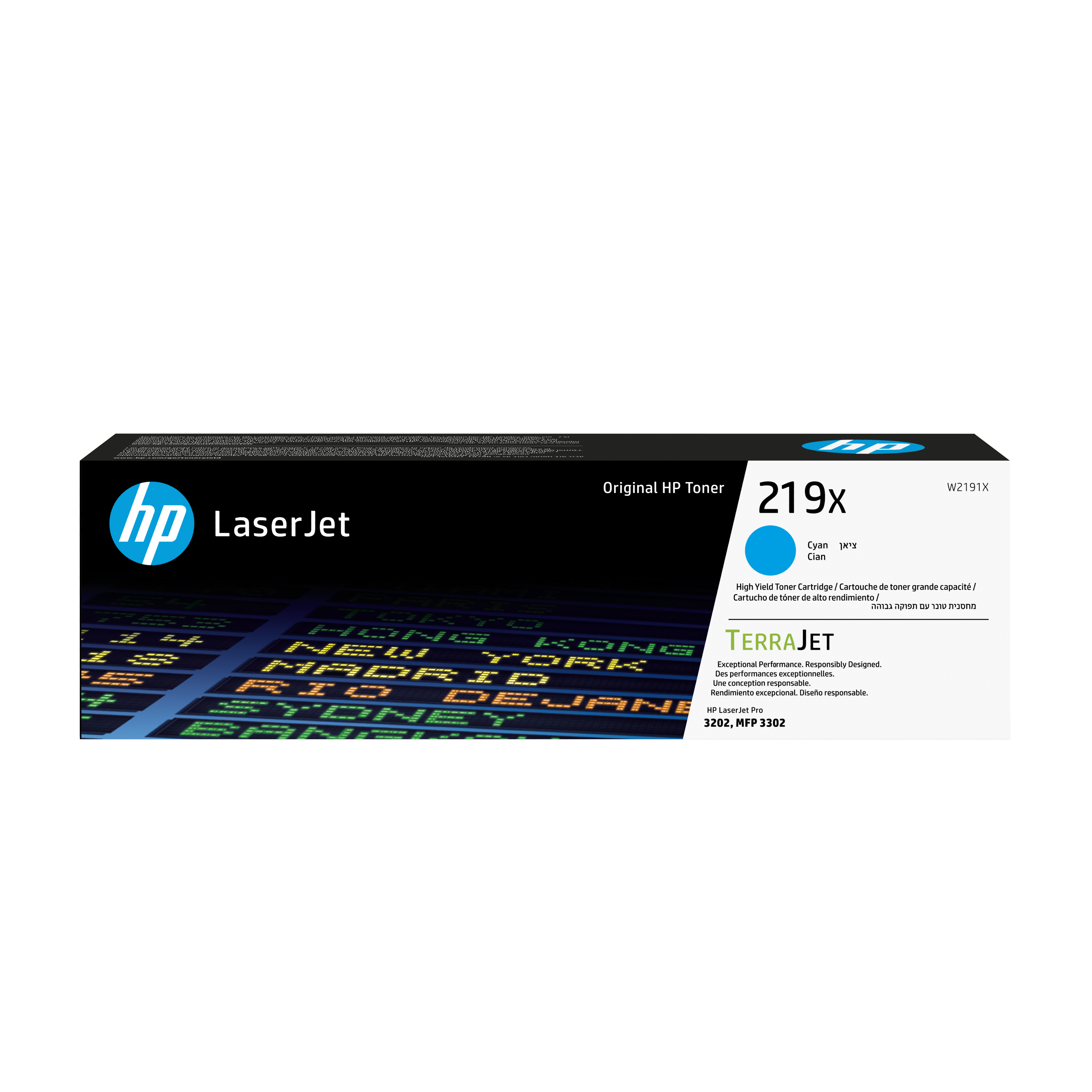 HP 219X Cyan LaserJet Tonerpatrone