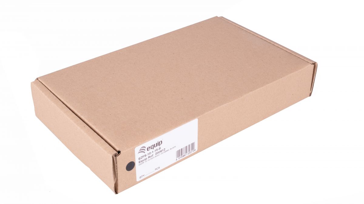 Equip 10 Fachboden fest für Serverschränke 15cm 1U schwarz