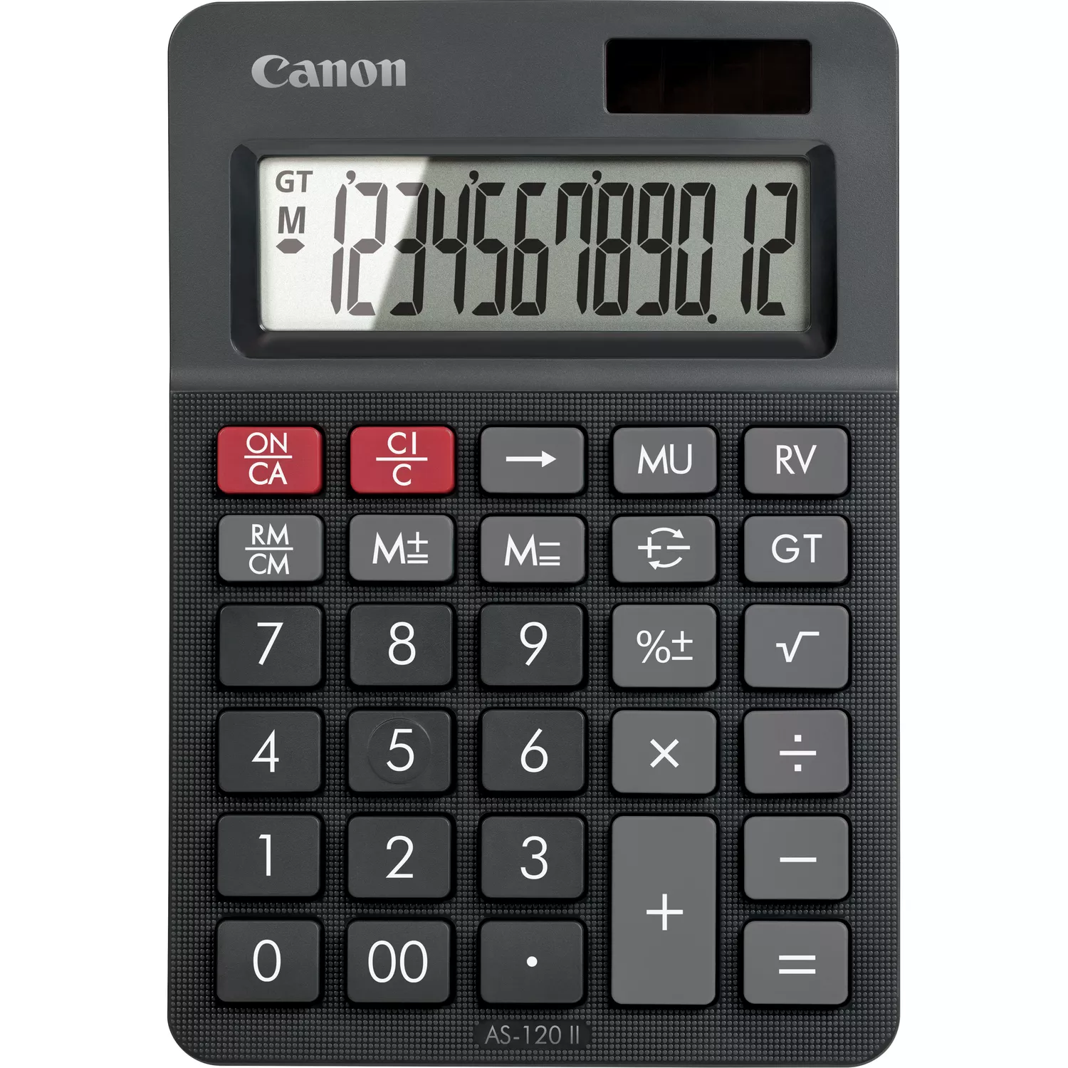 Canon AS-120 II Tischrechner schwarz