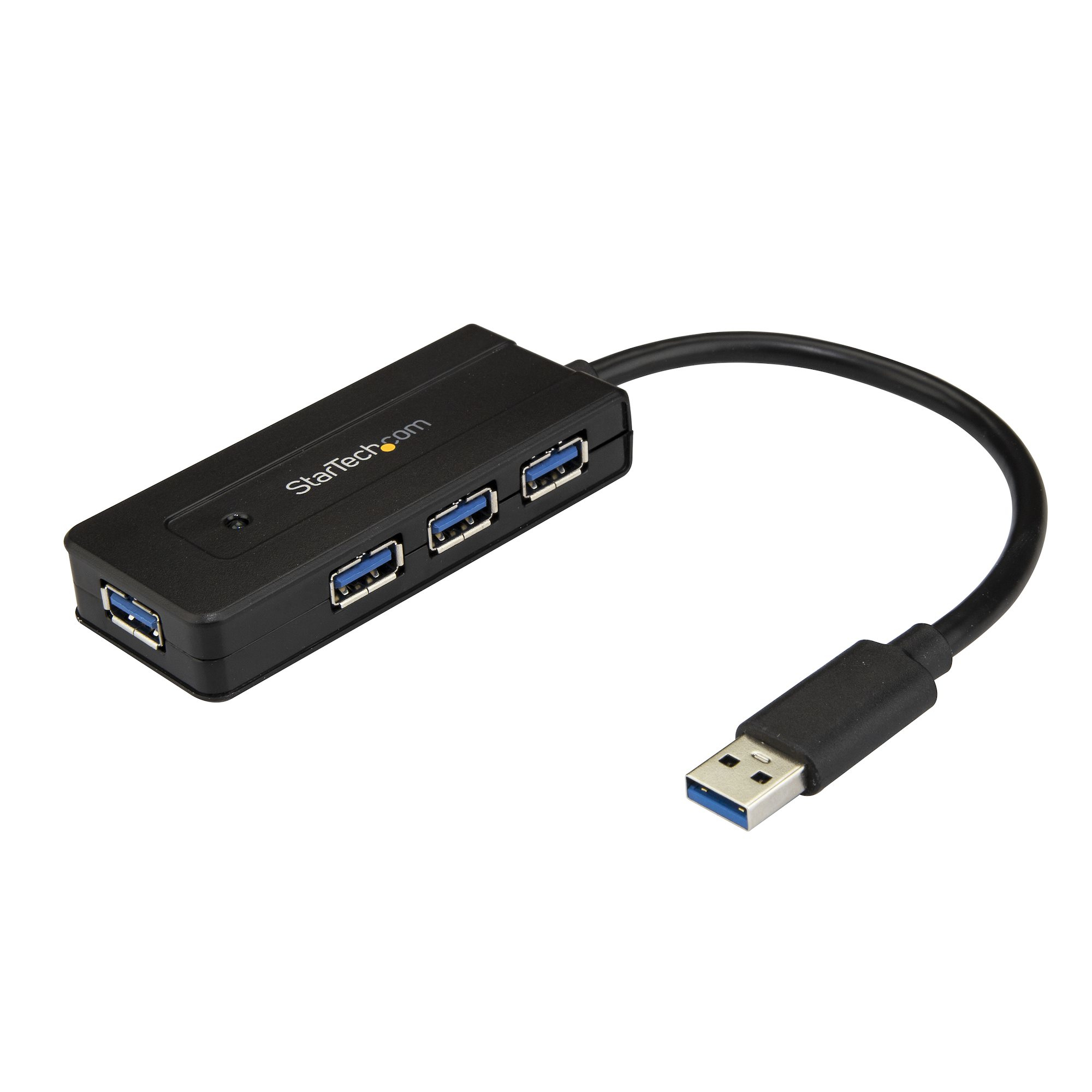 STARTECH.COM USB 3.0 Hub 4 Port - mit Ladeanschluss - inkl. Netzteil - USB Port Erweiterung - USB Splitter