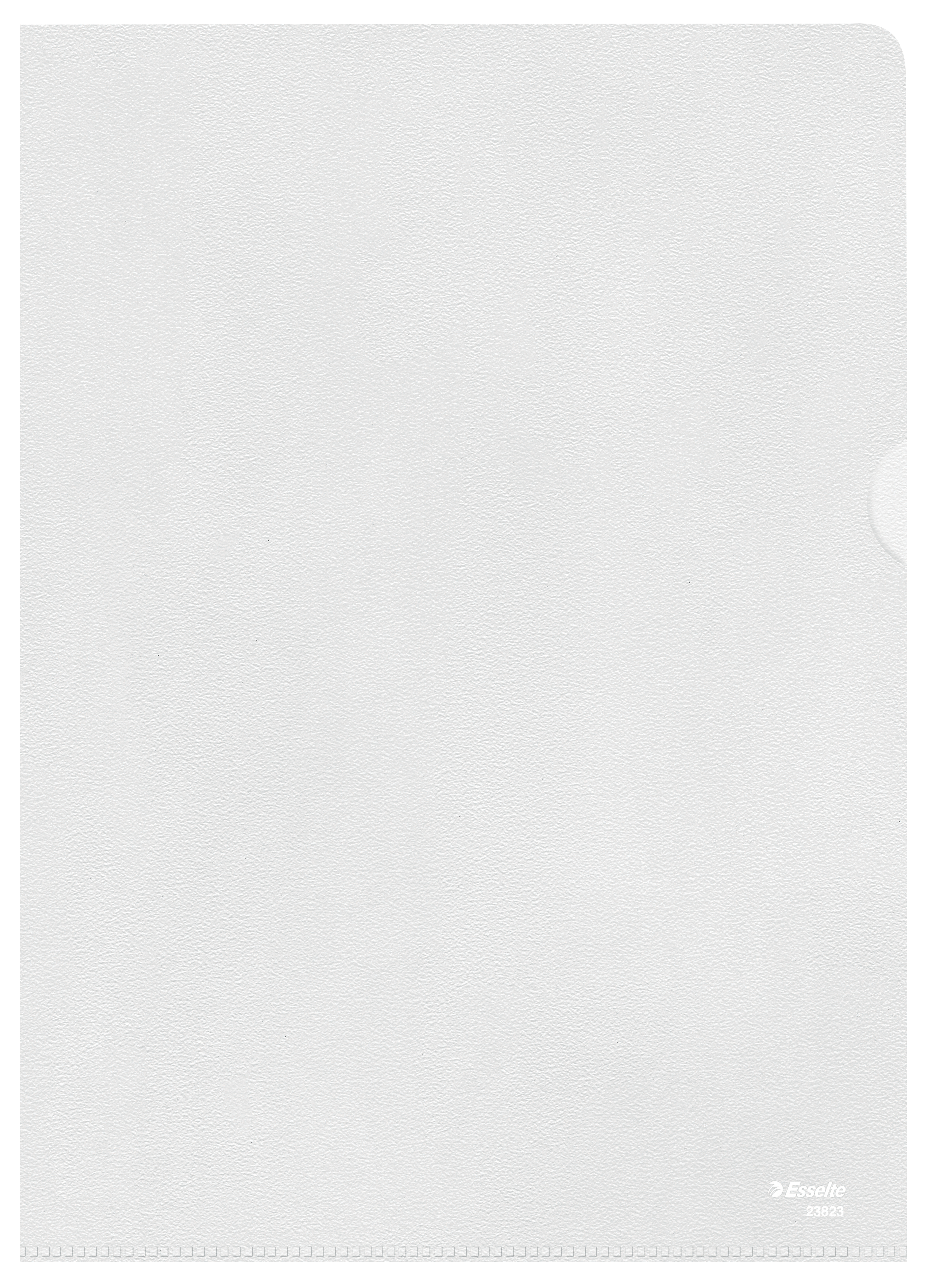 Esselte Sichthüllen 23823 DIN A4 transparent genarbt 0,12 mm, 100 St.