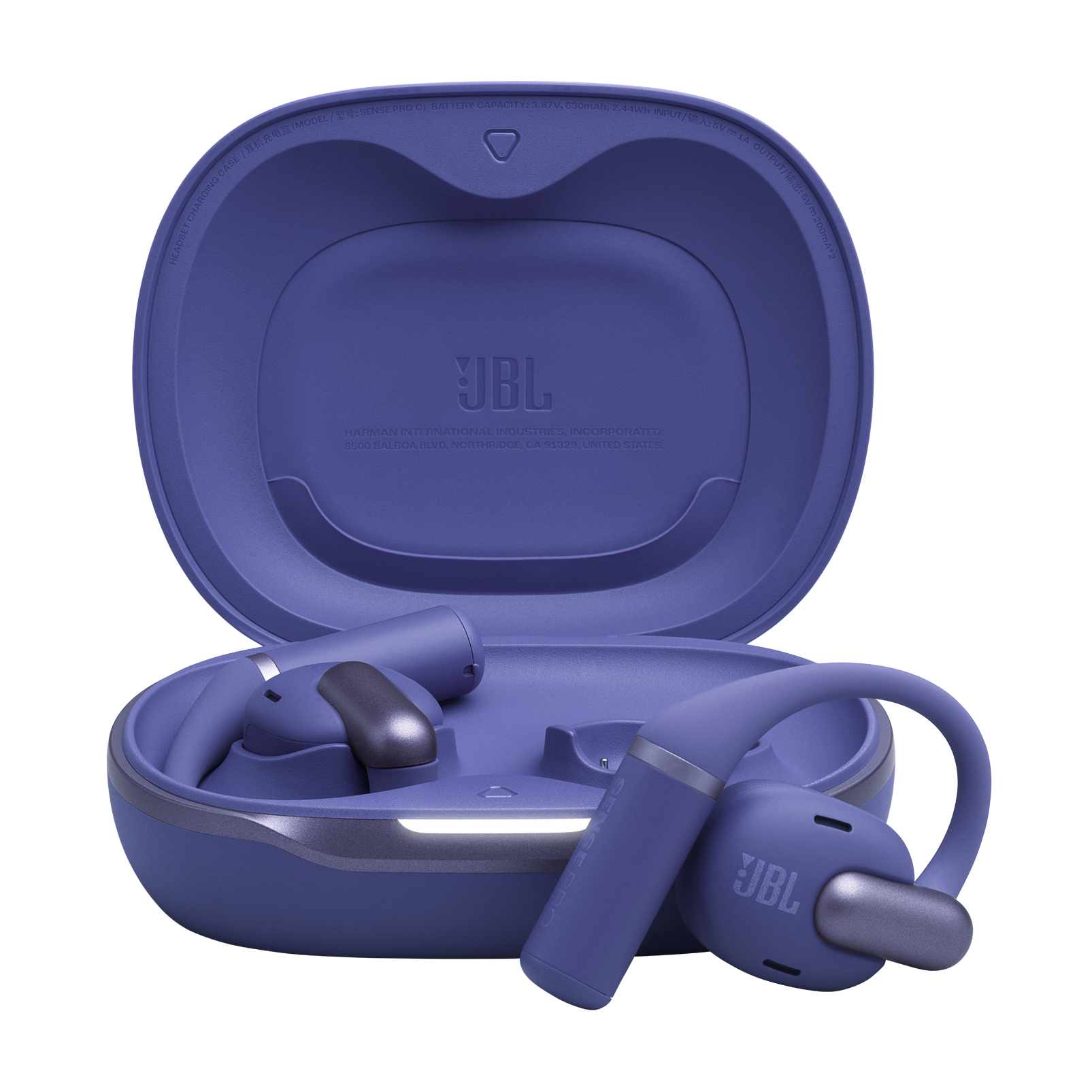 JBL Sense Pro TWS Open-Ear-Kopfhörer, Hi-Res, IP54, Blau