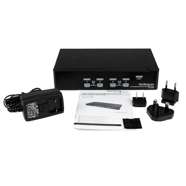 4 PORT USB KVM SWITCH IN