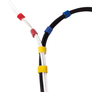 Logilink Klettband, gelb, Breite: 16 mm, auf Rolle, 4 m
