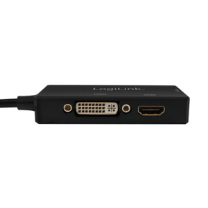 Logilink 4K DisplayPort 1.2 zu DVI/HDMI/VGA Adapter