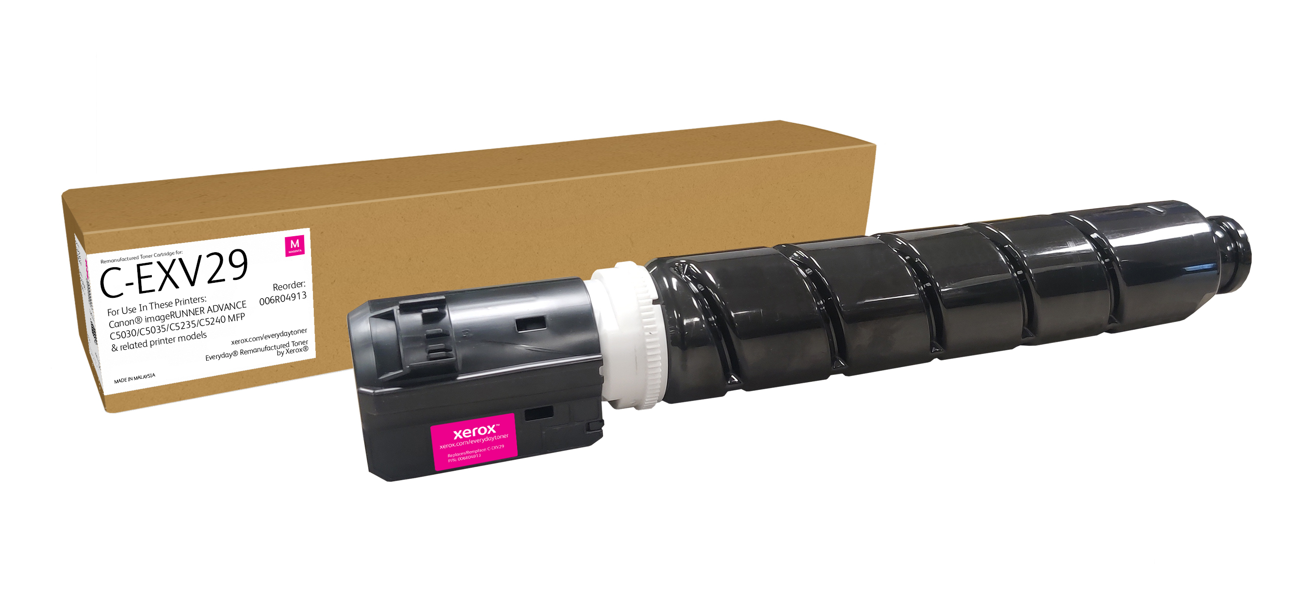 Xerox Everyday Toner 006R04913 Magenta wiederaufbereiteter kompatibel mit Canon C-EXV29 (2798B002AB) 27000 Seiten