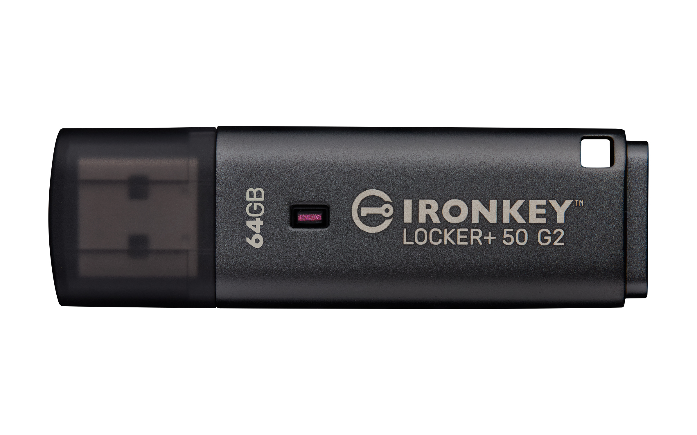 KINGSTON 64GB IronKey Locker Plus 50 G2 FIPS 197 AES-256