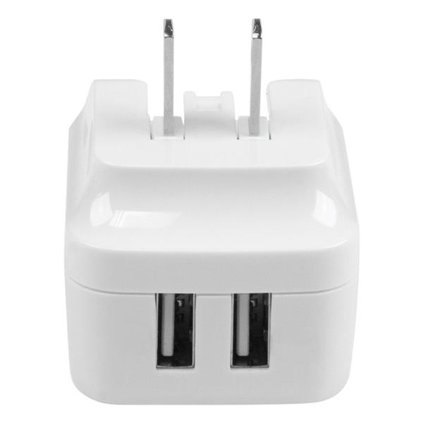 2X USB WALL CHARGER 17W / 3.4A .