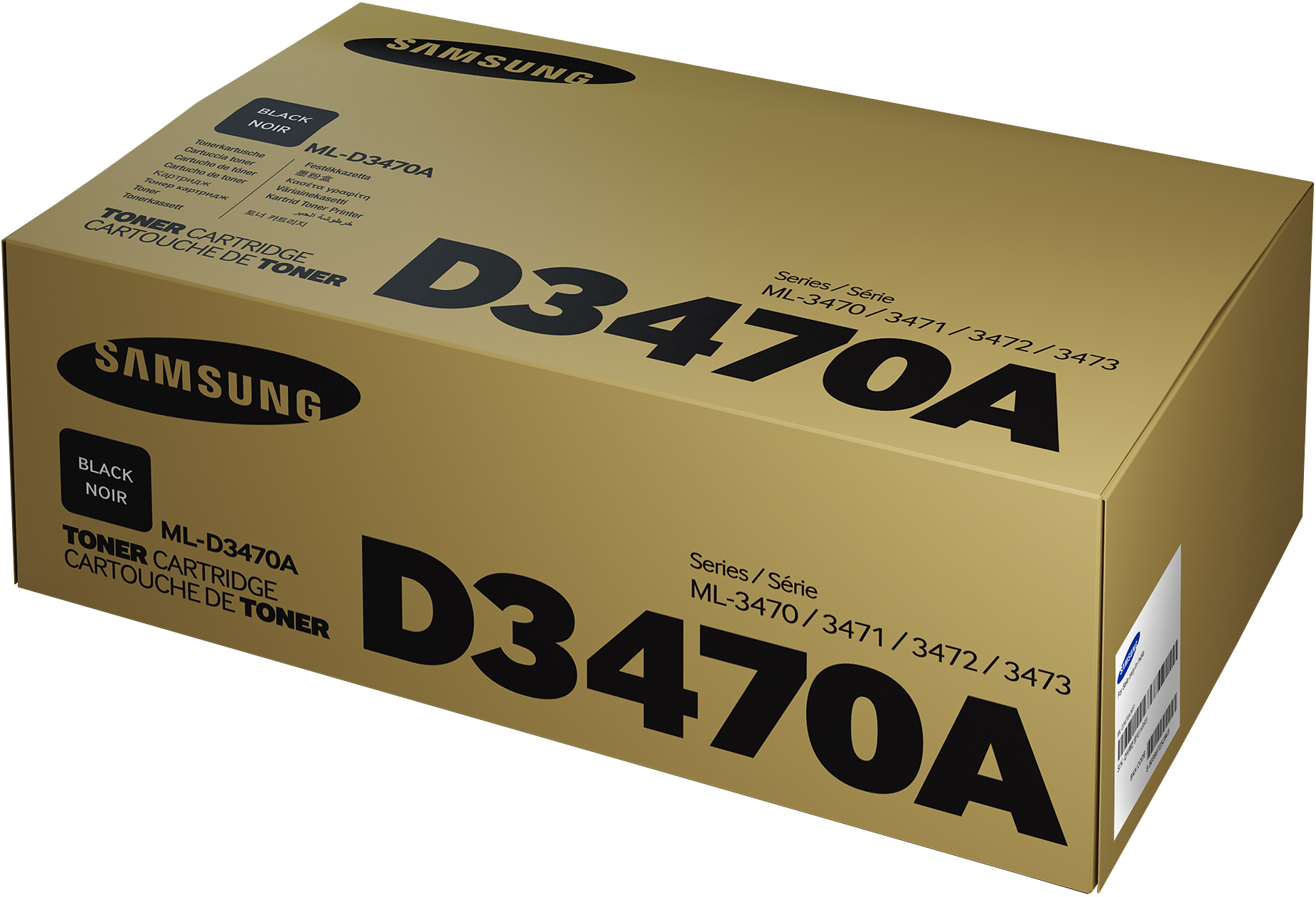 HP ersetzt Samsung ML D3470A Schwarz Tonerpatrone