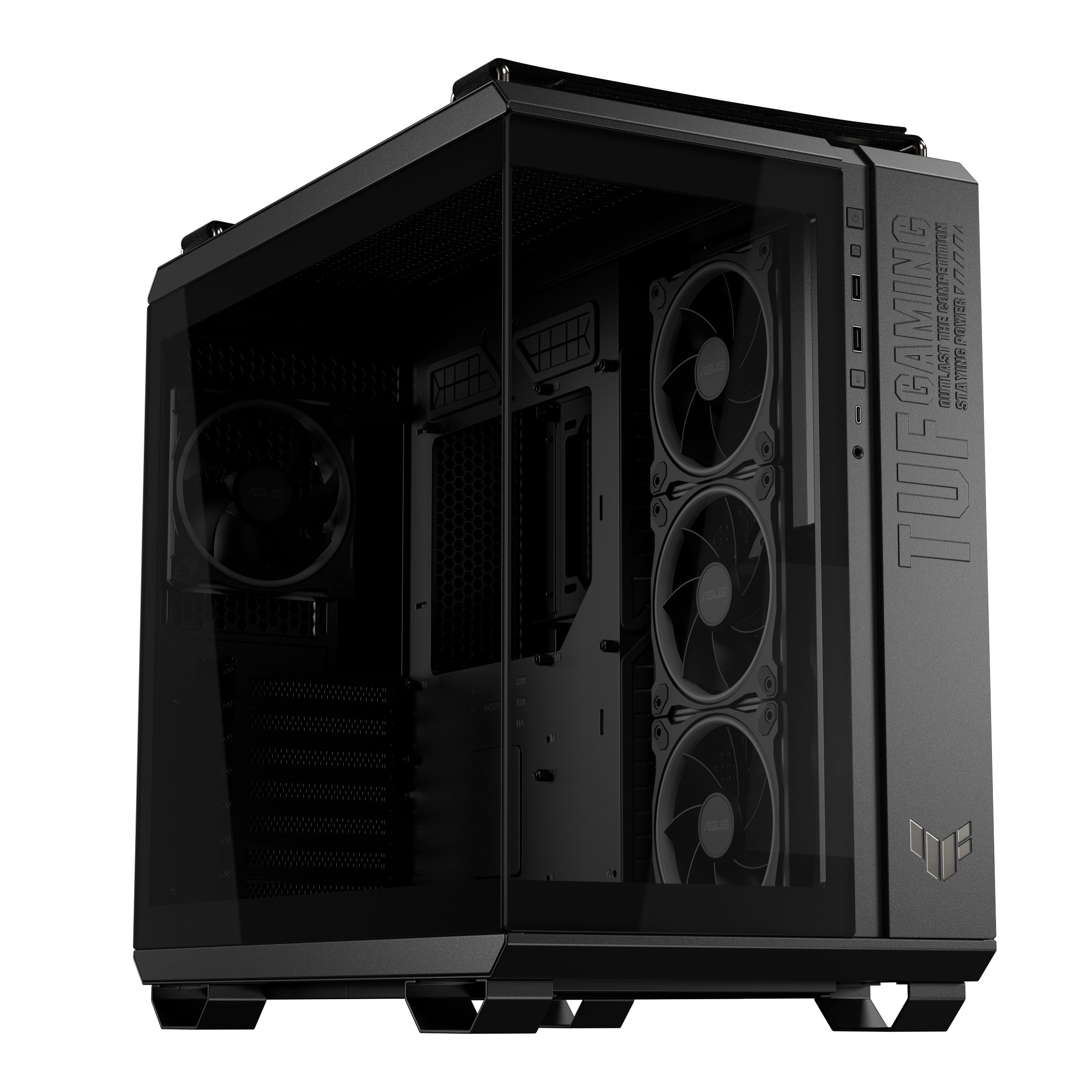 ASUS GEH TUF GAMING GT502 HORIZON TG ARGB BLACK