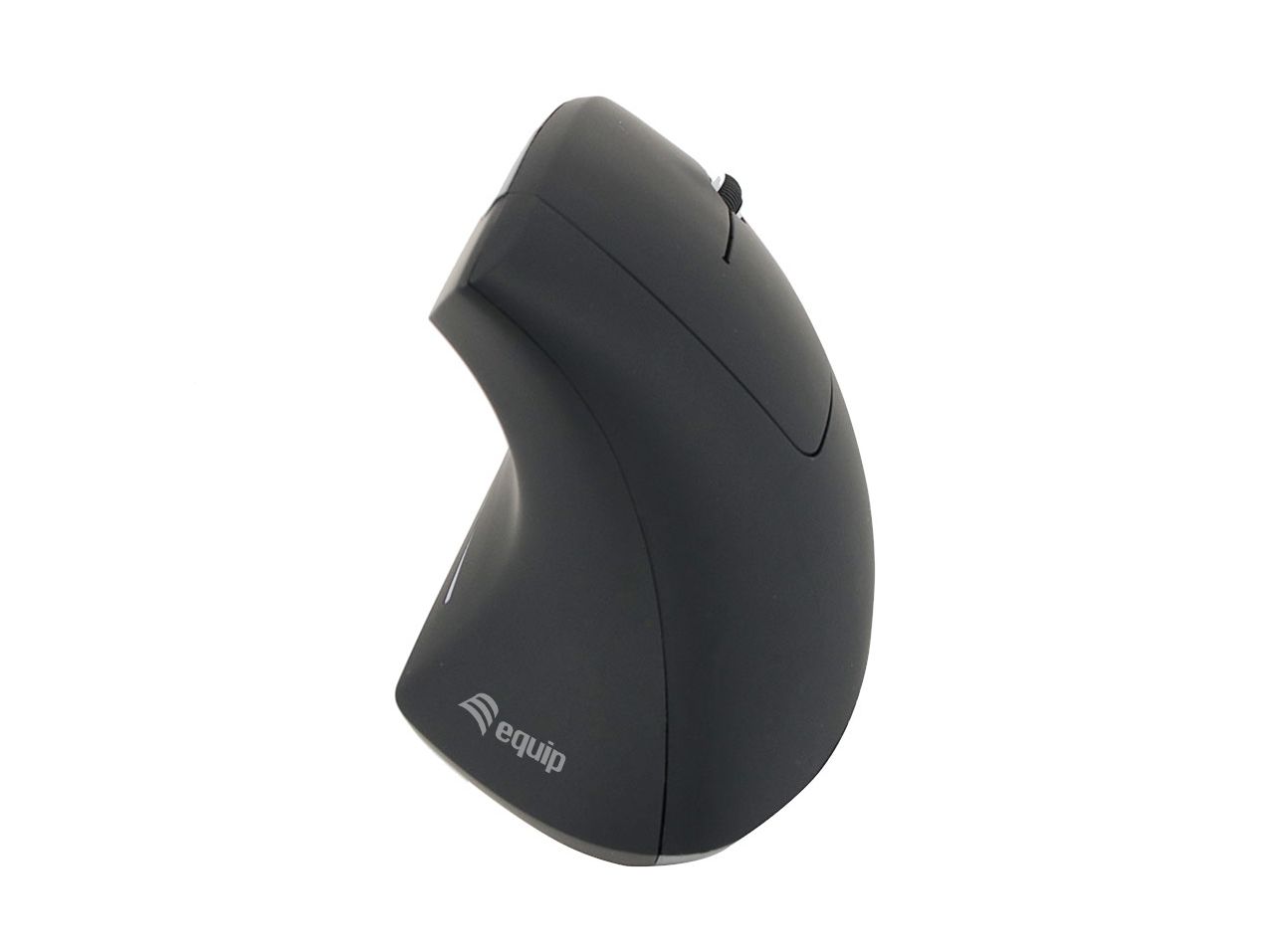 Equip Ergonomische Maus USB-A Stick Rechts schwarz