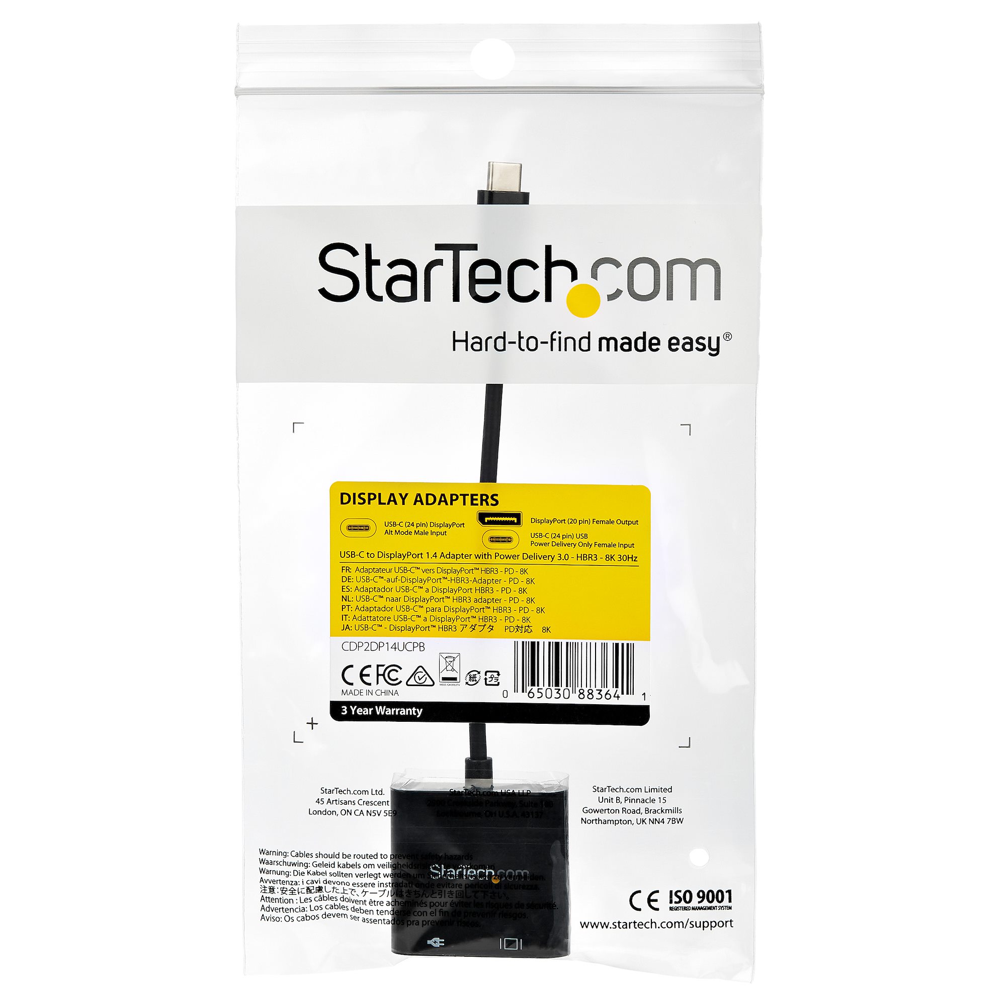 USB C TO DP ADAPTER - PD - 8K .