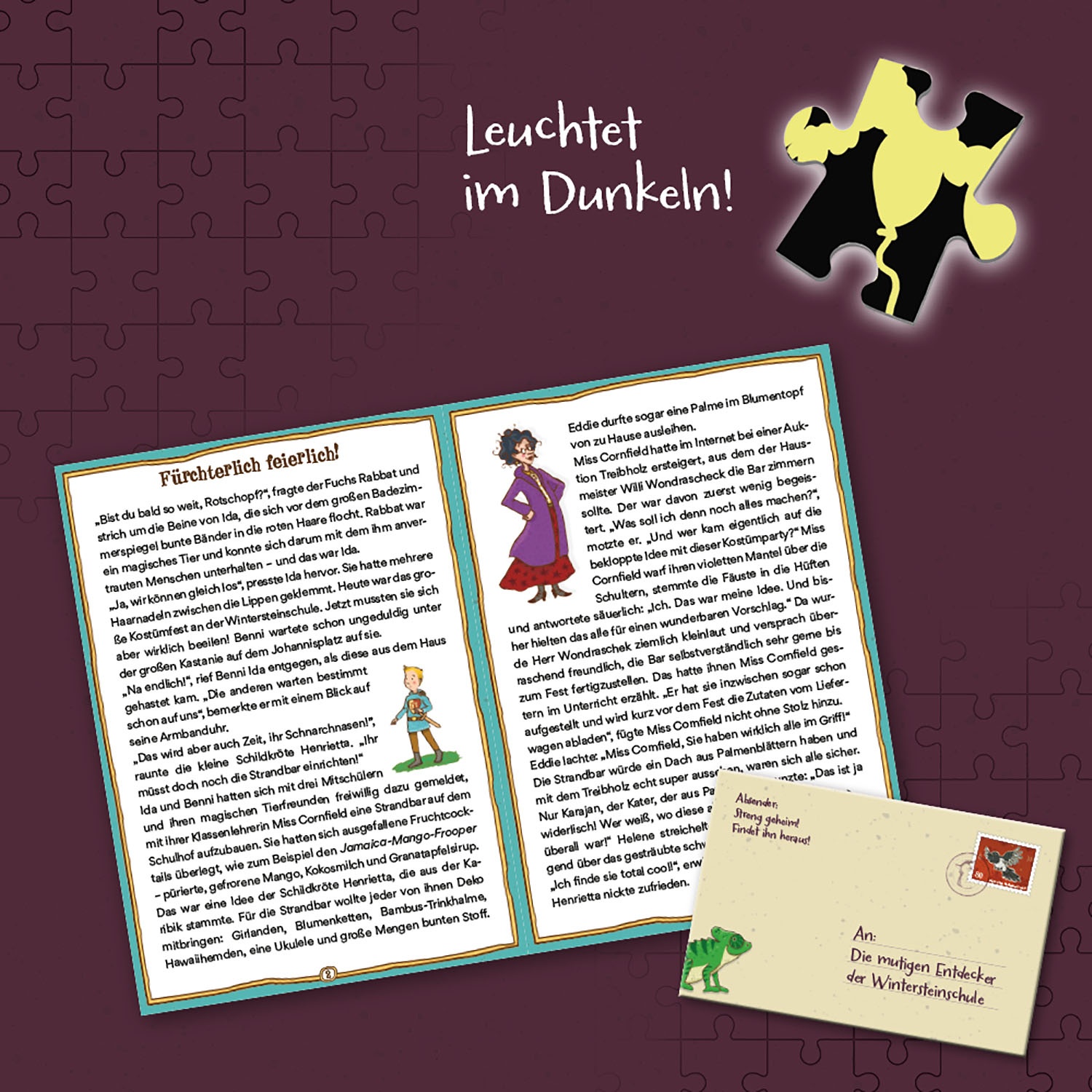 Story Puzzle: Die Schule der magischen Tiere - Fürchterlich feierlich!