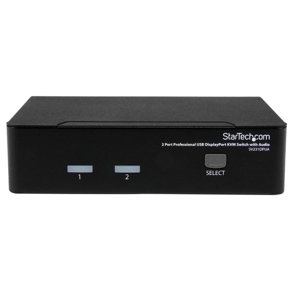 2 PORT DISPLAYPORT KVM SWITCH IN