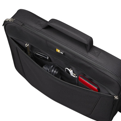 case LOGIC® Laptoptasche Polyester schwarz 3201490 bis 44,0 cm (17,3 Zoll)