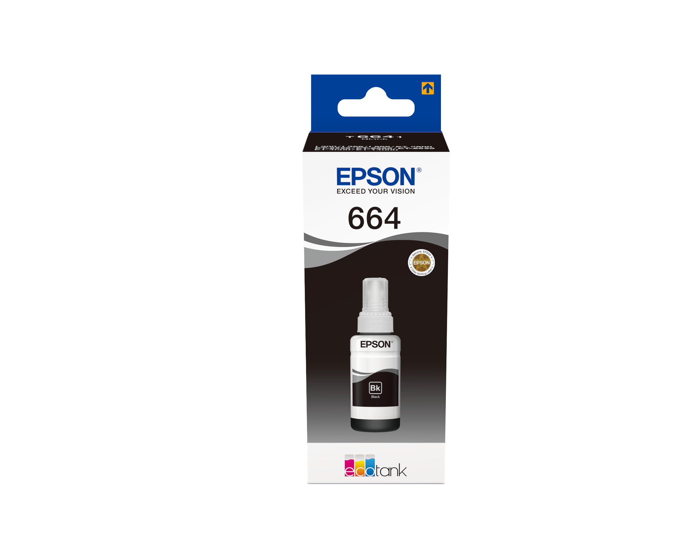 EPSON T6641 schwarz Tintenflasche