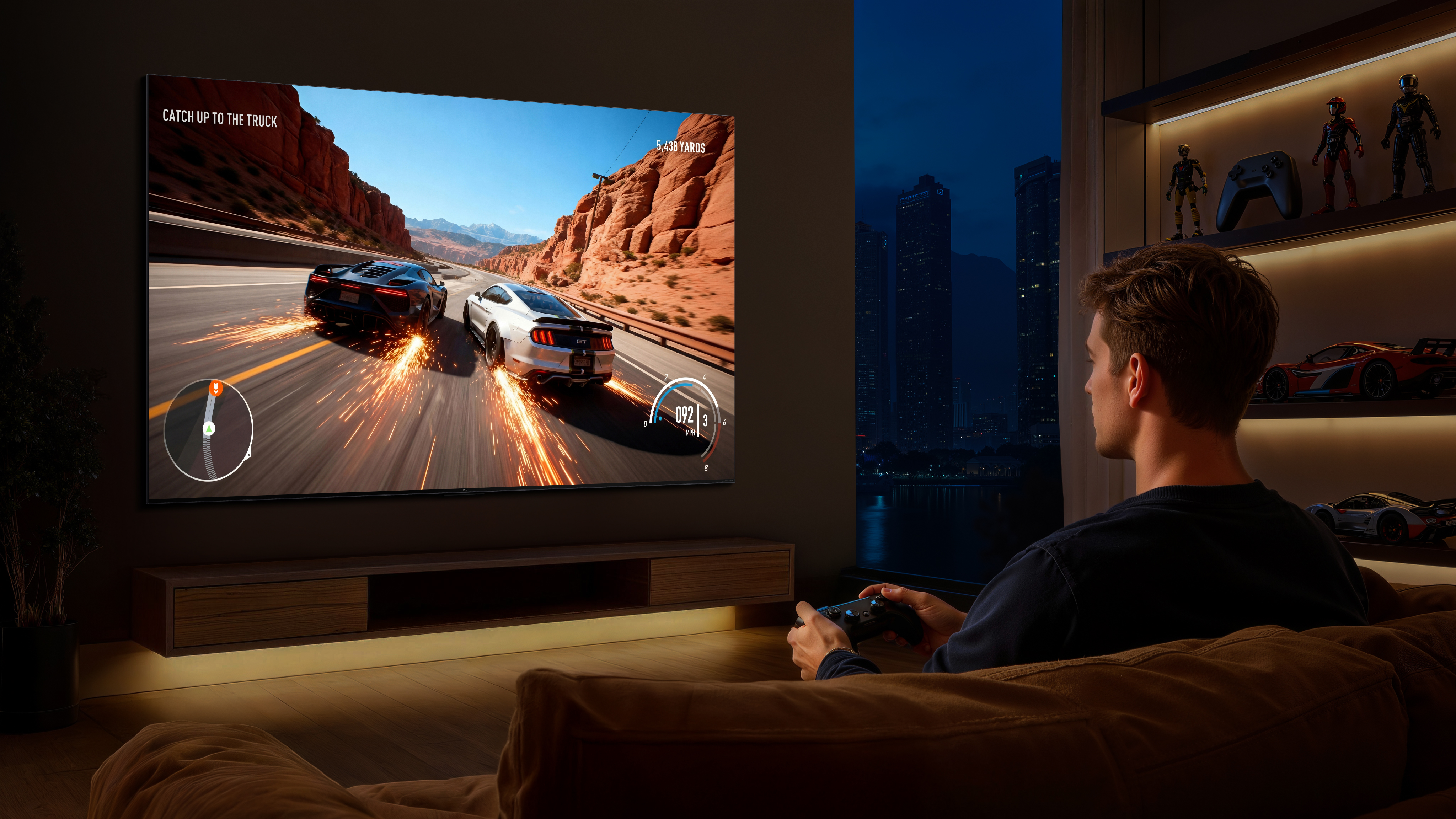 55MSQLED85L, QLED-Fernseher