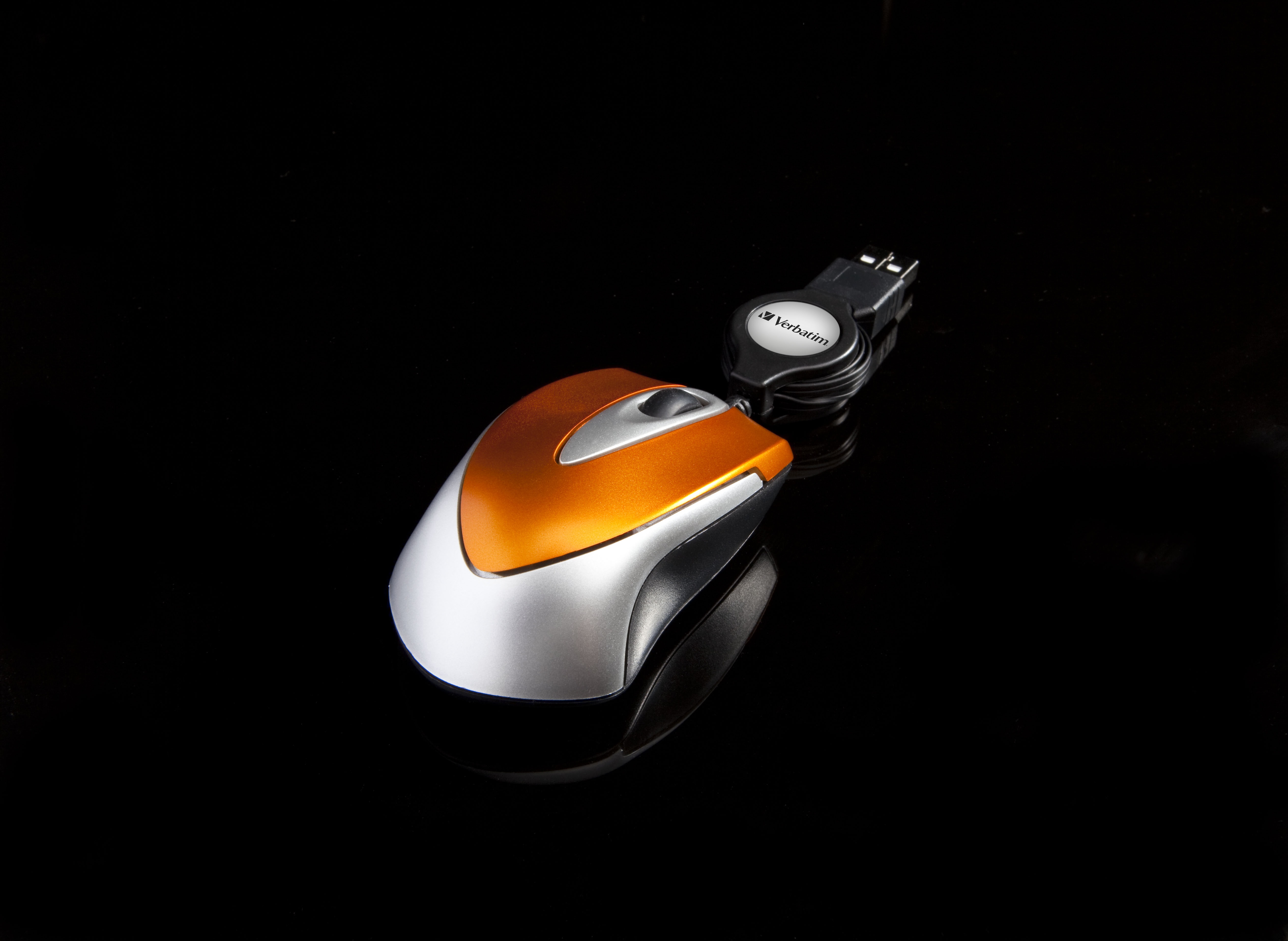 Verbatim USB Maus Go Mini Optical Travel volcanic Orange retail